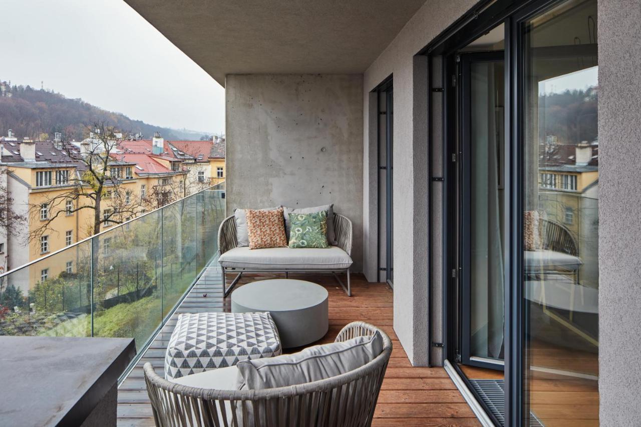 Prague Days - Designer Apts - Garage - Terrace - Easy City Access Eksteriør bilde